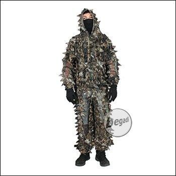 BE-X Ultraleicht Ghillie "Natural Blind© 3D", braun (100% Polyester) - Gr. M/L