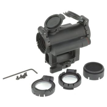 Begadi ZV-1 Mod High / Low Reddot mit Schnellauswahl, Killflash & FlipUp Covers (Shock-Proof) -schwarz- (für Bstler, als Deko oder Ersatzteilspender)