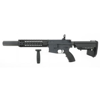 A&K K4-STW CQB / PTW "M4 SPIDER" S-AEG -für Bastler, Elektronik defekt- (frei ab 18 J.)