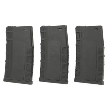 3x Midcap Magazin für Begadi Sport MOD 25, Polymer Version (140 BBs)
