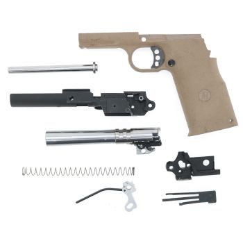 KJW KP-08 HiCapa GBB, TAN Teilespender / für Bastler (frei ab 18 J.)