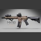 Daniel Defense MK18 Burnt Bronze Build Wallpaper 3