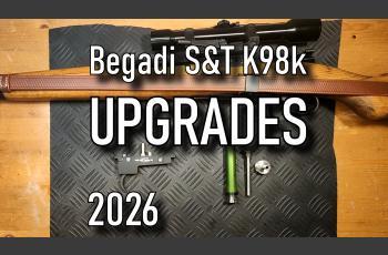 S&T K98k Upgrades - 90° Triggerunit & Piston