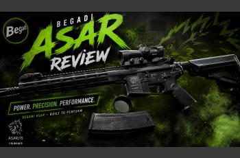ASAR Gen.2 "Carbine" S-AEG mit Begadi CORE EFCS / Mosfet Gameplay CQB 