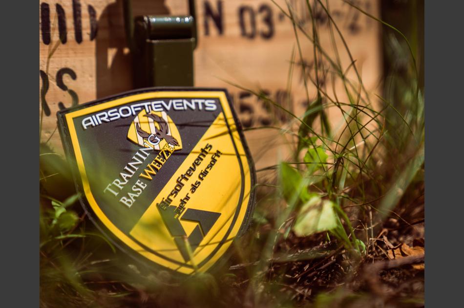 Airsoftevents und TBW Patch aus Weeze