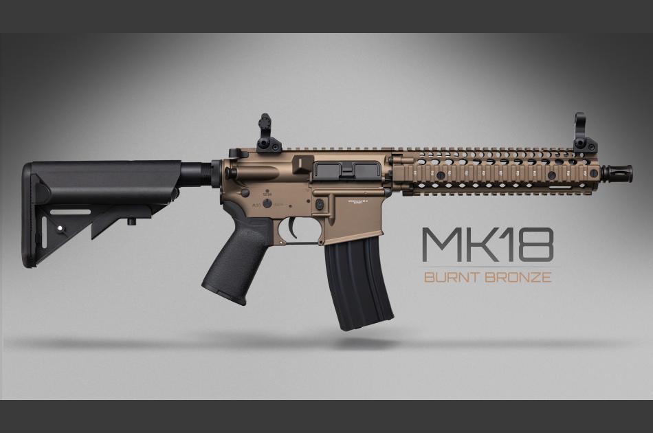 Daniel Defense MK18 Burnt Bronze Wallpaper