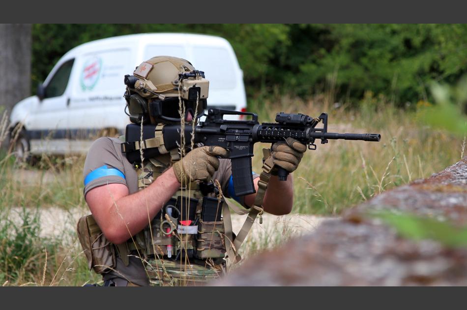 Der Ettlinger Airsoft Verein organisierte wieder ein Airsoft Gameday mit 85 Teilnehmern im Village de combat de Bainville sur Madon bei Nancy. Vielen