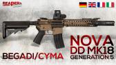 Begadi/Cyma NOVA - Daniel Defense MK18 - REVIEW